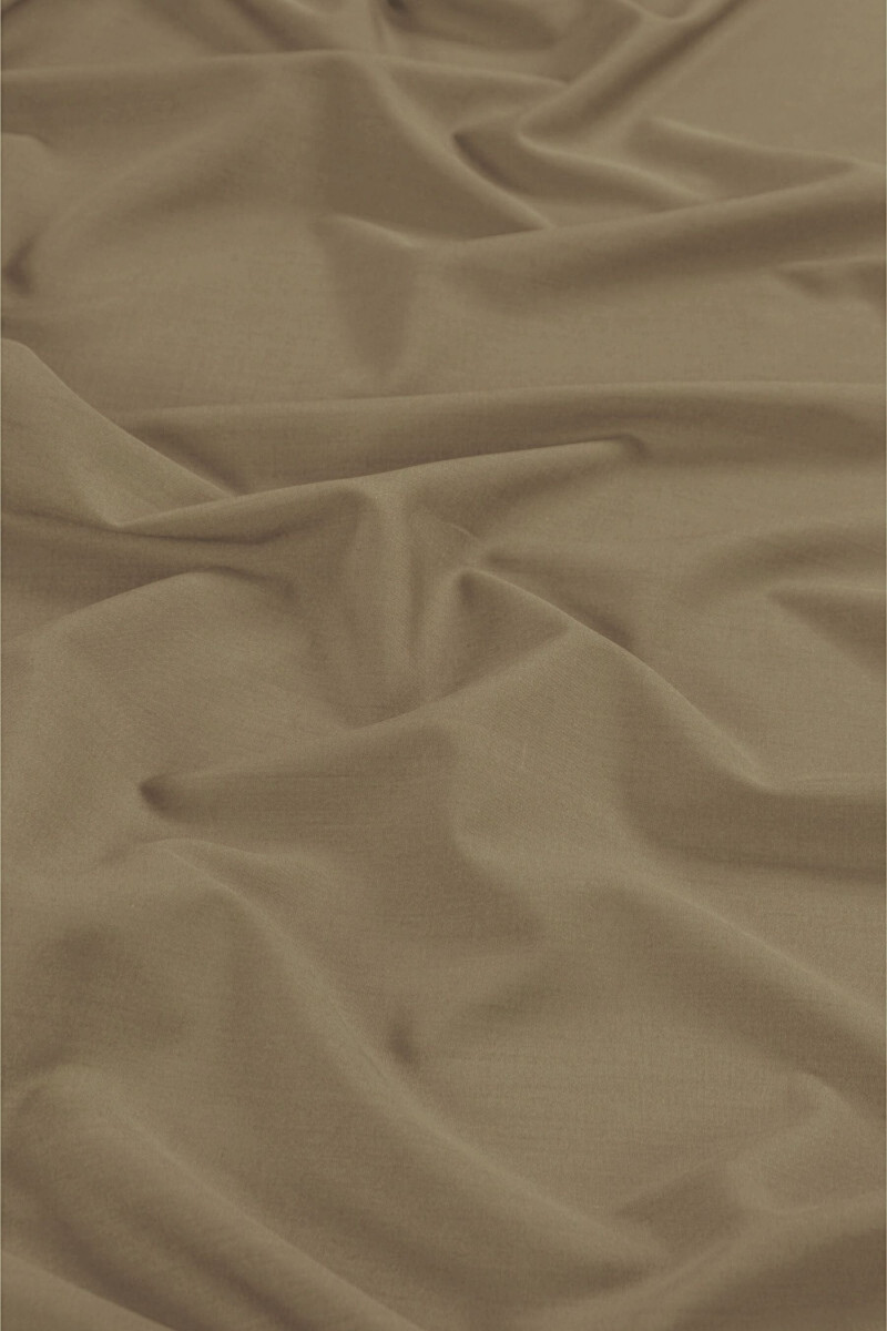 WeÅna kostiumowa zgaszona oliwka